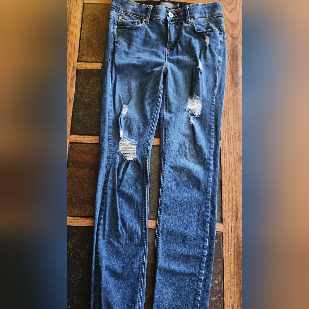 Torrid Bombshell Straight Distressed Size 12xt - image 3